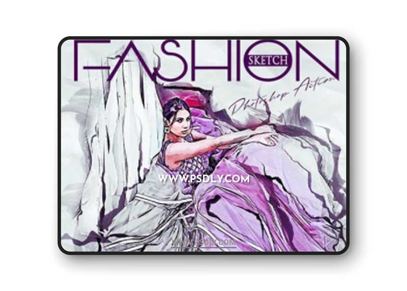 GraphicRiver - Fashion Sketch Photoshop Action 28970768 1 GraphicRiver - Fashion Sketch Photoshop Action 28970768