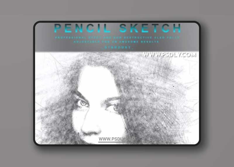 GraphicRiver - Pencil Sketch - Photoshop Effect 32293804 1 GraphicRiver - Pencil Sketch - Photoshop Effect 32293804