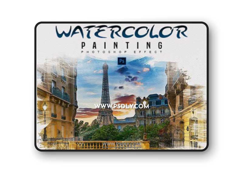 GraphicRiver - Watercolor Painting - Photoshop Effect 28936851 1 GraphicRiver - Watercolor Painting - Photoshop Effect 28936851