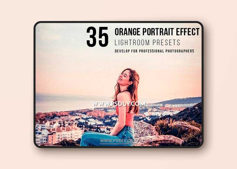 Graphicriver - 22141416 35 orange portrait effect presets 1 Graphicriver - 22141416 35 orange portrait effect presets