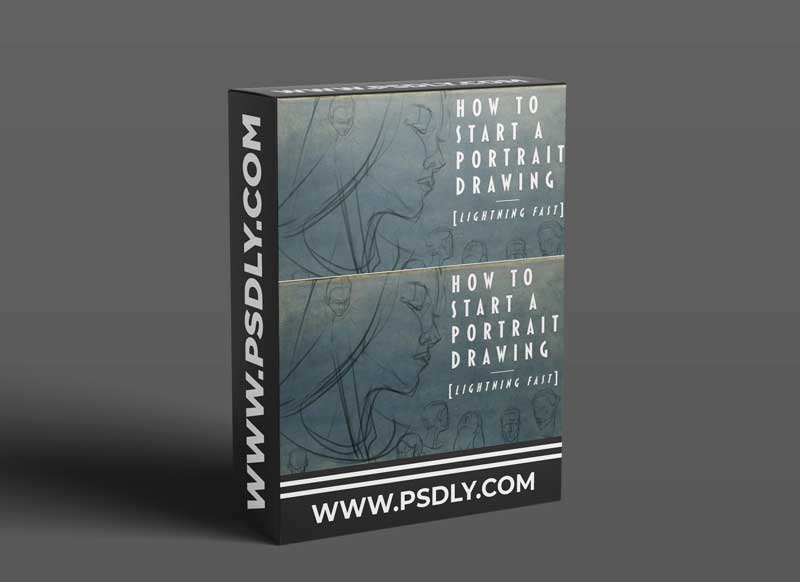 How To Start A Portrait Drawing 'Lightning Fast' 1 How To Start A Portrait Drawing 'Lightning Fast'