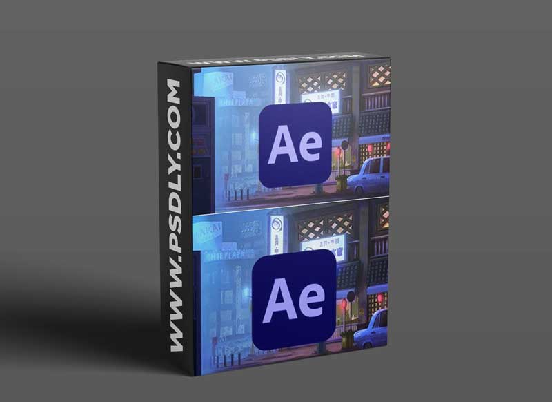 How to Animate an Urban Rain Painting in Adobe After Effects 1 How to Animate an Urban Rain Painting in Adobe After Effects