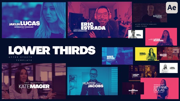 Videohive Lower Thirds 32159640