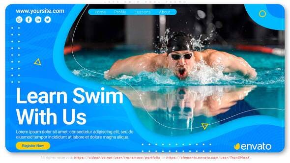 Videohive Lets Swim Pool Promo 33224856 1 Videohive Lets Swim Pool Promo 33224856