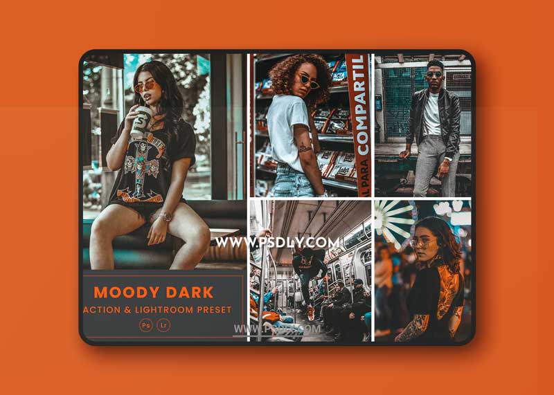 Moody Dark Action & Lightrom Presets 1 Moody Dark Action & Lightrom Presets