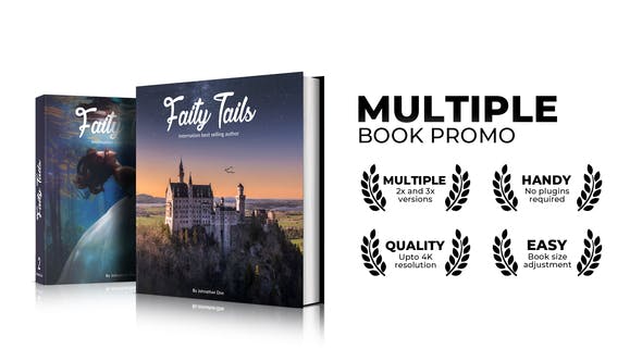 Videohive Multiple Books Promo 32812214 1 Videohive Multiple Books Promo 32812214