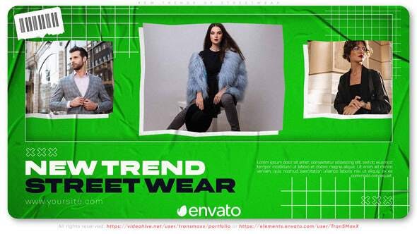 Videohive New Trends Of Streetwear 33108783 1 Videohive New Trends Of Streetwear 33108783