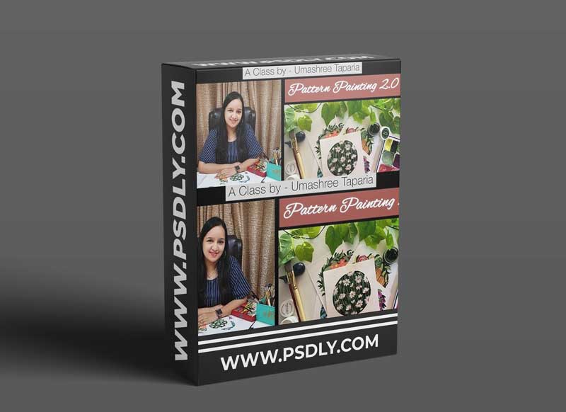 Pattern Painting 2.0- 5 Days to Enjoy the Therapy of Pattern Painting with Gouache 1 Pattern Painting 2.0- 5 Days to Enjoy the Therapy of Pattern Painting with Gouache