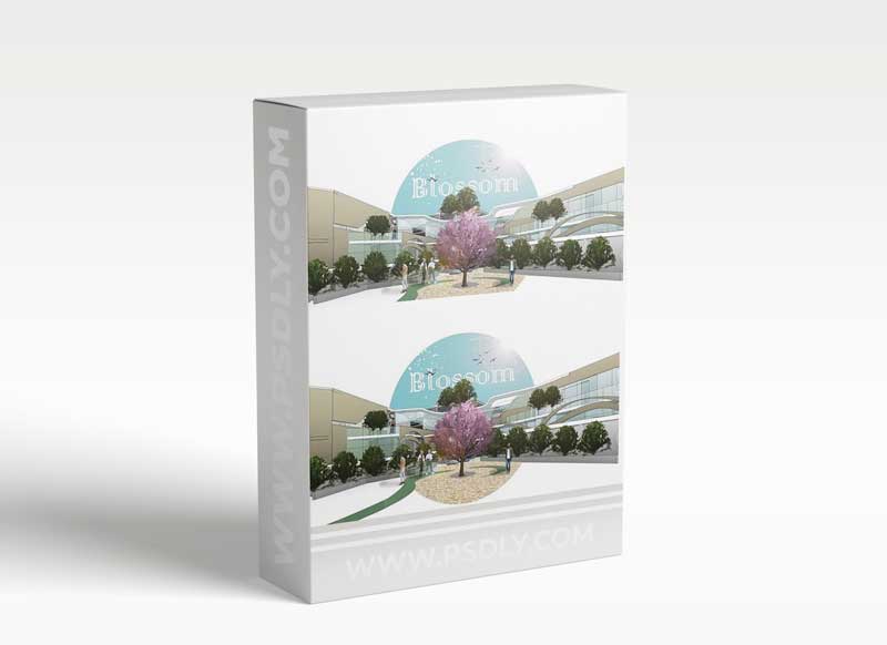 Photoshop for Architects - Rendering an Exterior 3D View 1 Photoshop for Architects - Rendering an Exterior 3D View