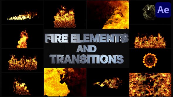Videohive VFX Fire Elements And Transitions | After Effects 33240340 1 Videohive VFX Fire Elements And Transitions | After Effects 33240340