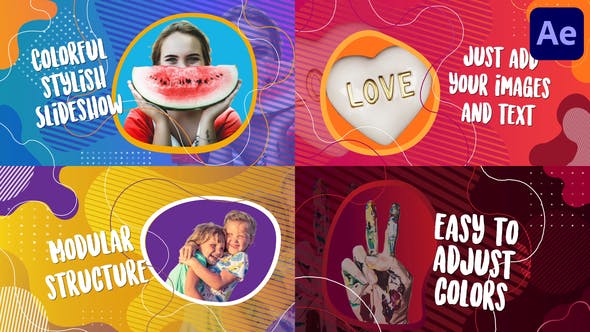 Videohive Colorful Stylish Slideshow | After Effects 33263923 1 Videohive Colorful Stylish Slideshow | After Effects 33263923