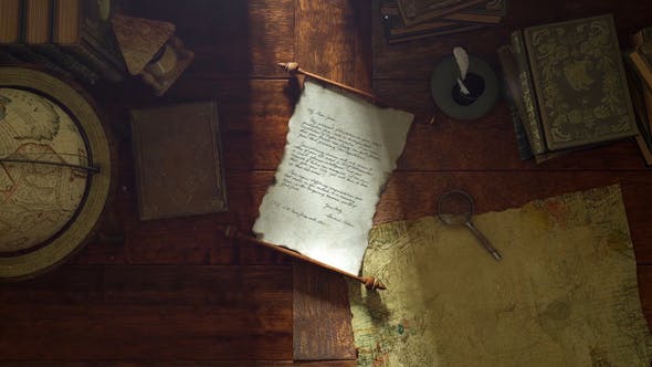 Videohive Scroll Parchment Intro 33070591 1 Videohive Scroll Parchment Intro 33070591