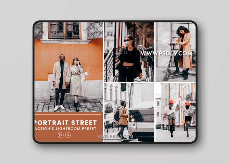 Portrait Street Action & Lightrom Presets 1 Portrait Street Action & Lightrom Presets
