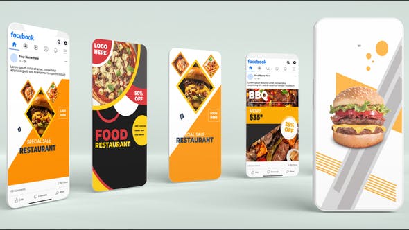 Videohive Food & Restaurant Promo Social B90 33041595 1 Videohive Food & Restaurant Promo Social B90 33041595