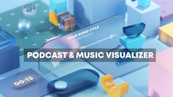Videohive Podcast and Music Visual Techno Geometry 3D 33091975 1 Videohive Podcast and Music Visual Techno Geometry 3D 33091975