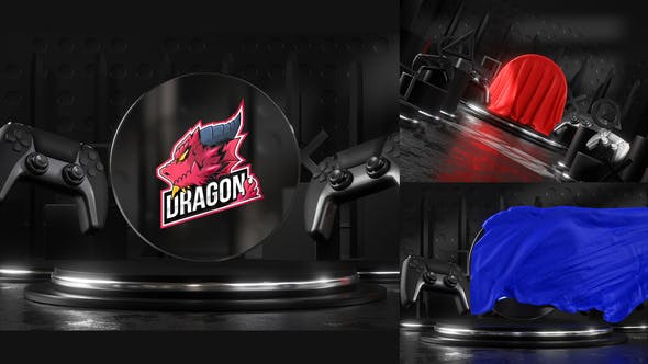 Videohive Gaming Logo Cloth Reveal 33269158 1 Videohive Gaming Logo Cloth Reveal 33269158