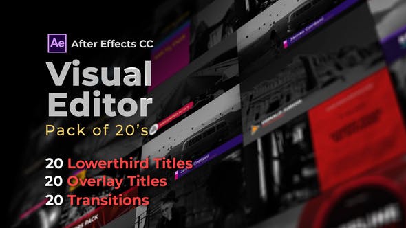 Videohive Visual Editor Pack Of 20s After Effects Version 32501062 1 Videohive Visual Editor Pack Of 20s After Effects Version 32501062