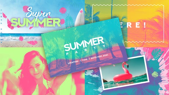 Videohive Summer Party Intro 32387903 1 Videohive Summer Party Intro 32387903