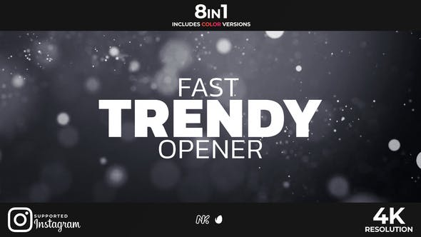 Videohive - Fast Trendy Opener - 32454070 1 Videohive - Fast Trendy Opener - 32454070