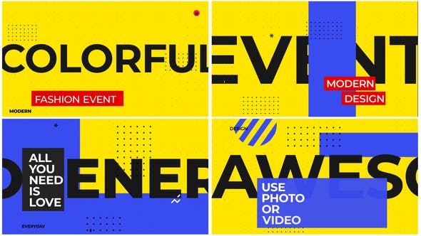 Videohive Colourful Promo 32981017 1 Videohive Colourful Promo 32981017