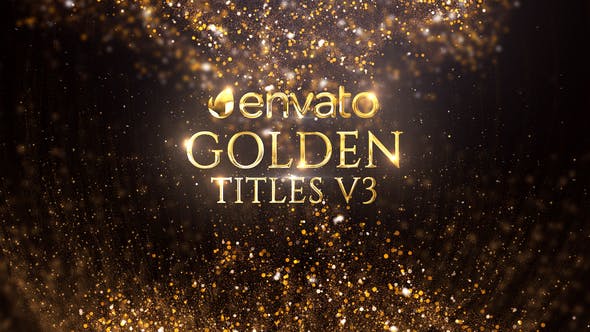 Videohive Golden Titles 21705990 1 Videohive Golden Titles 21705990