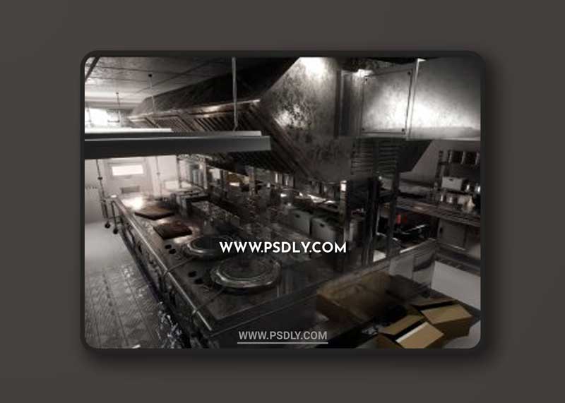 Restaurant Kitchen Props v.01 1 Restaurant Kitchen Props v.01