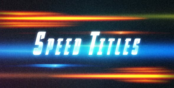Videohive Speed Titles 11125539 1 Videohive Speed Titles 11125539