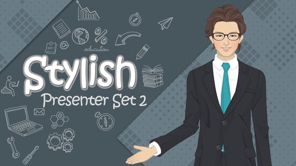 Videohive Stylish Presenter Set 2 33011646 1 Videohive Stylish Presenter Set 2 33011646