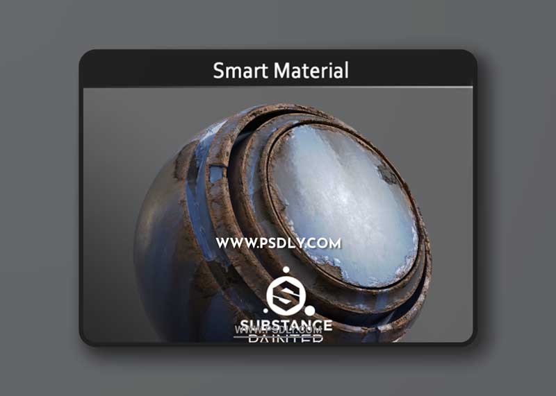 Substance Painter - Dominique Buttiens - Rust Smart Materials 1 Substance Painter - Dominique Buttiens - Rust Smart Materials