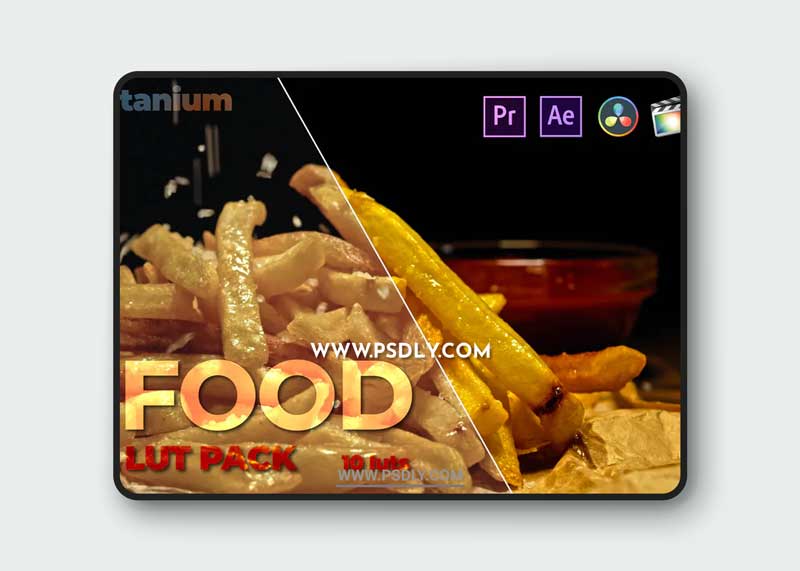 Titanium Food LUT Pack (10 Luts) 1 Titanium Food LUT Pack (10 Luts)
