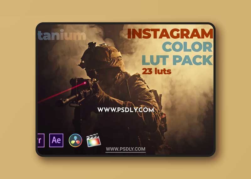 Titanium Instagram 23 Video Luts 1 vTitanium Instagram 23 Video Luts