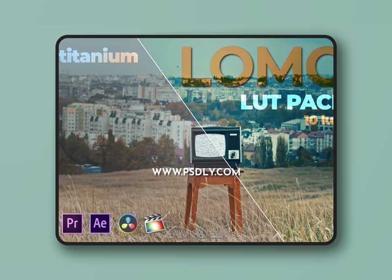 Titanium LOMO Video Luts 1 Titanium LOMO Video Luts