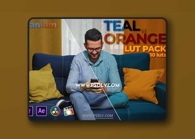 Titanium Teal n Orange LUT Pack (10 Luts) 1 Titanium Teal n Orange LUT Pack (10 Luts)