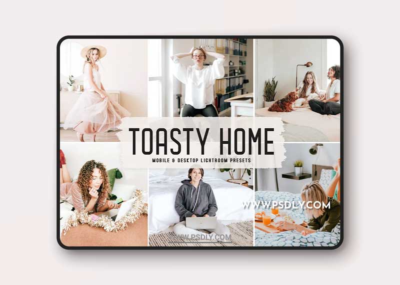 Toasty Home Mobile & Desktop Lightroom Presets 1 Toasty Home Mobile & Desktop Lightroom Presets