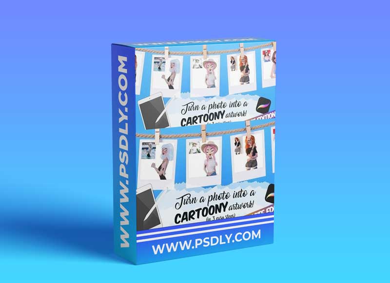 Turn a Photo into a Cartoony Artwork with Procreate App! 1 Turn a Photo into a Cartoony Artwork with Procreate App!