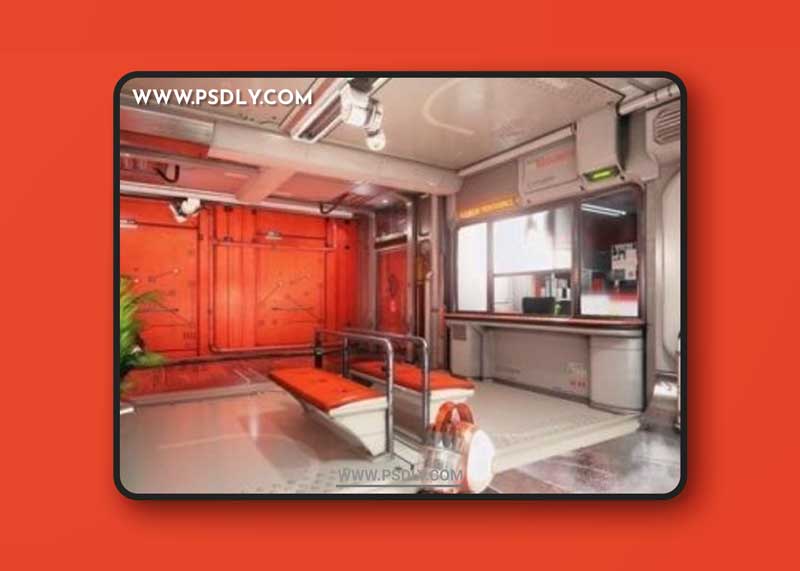 Unreal Engine - Scifi Hallway 1 Unreal Engine - Scifi Hallway
