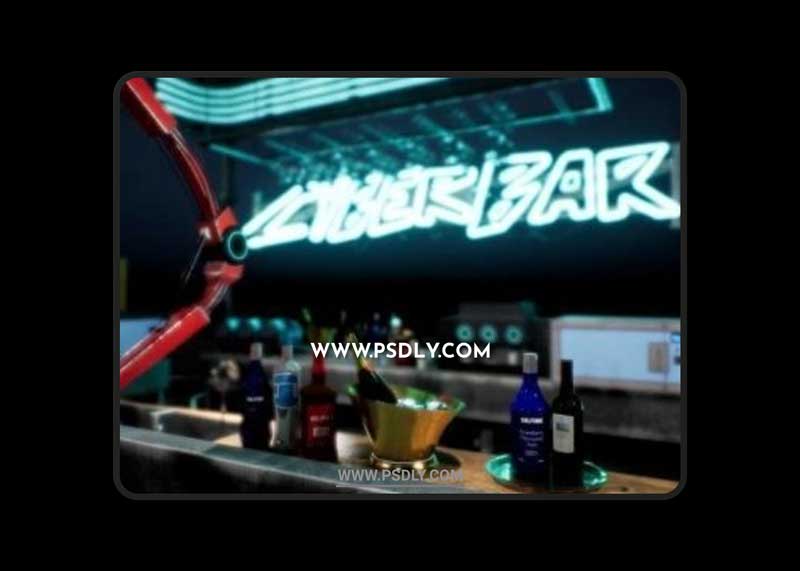 Unreal Engine – CyberPunk / Sci-Fi Bar Asset Pack 1 Unreal Engine – CyberPunk / Sci-Fi Bar Asset Pack