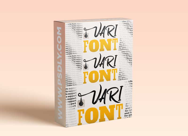 VariFont v1.0 for After Effects 1 VariFont v1.0 for After Effects