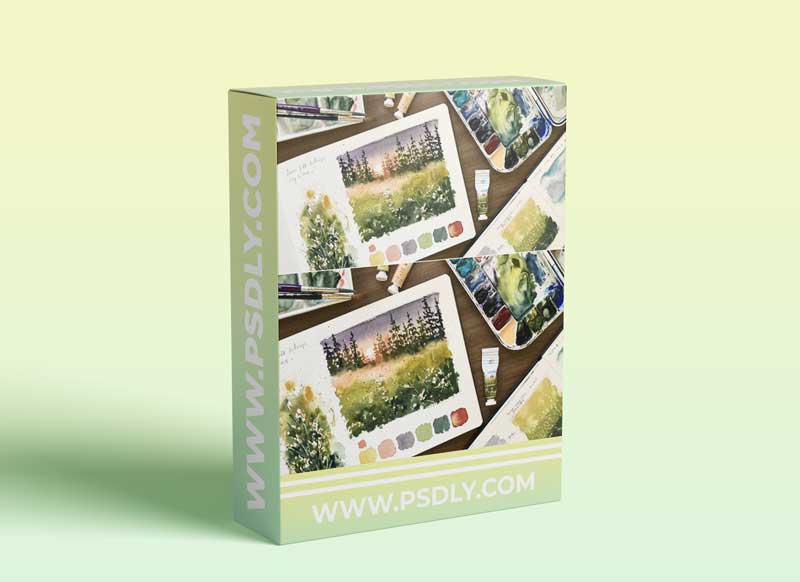 Watercolor Landscapes in Sketchbook 1 Watercolor Landscapes in Sketchbook