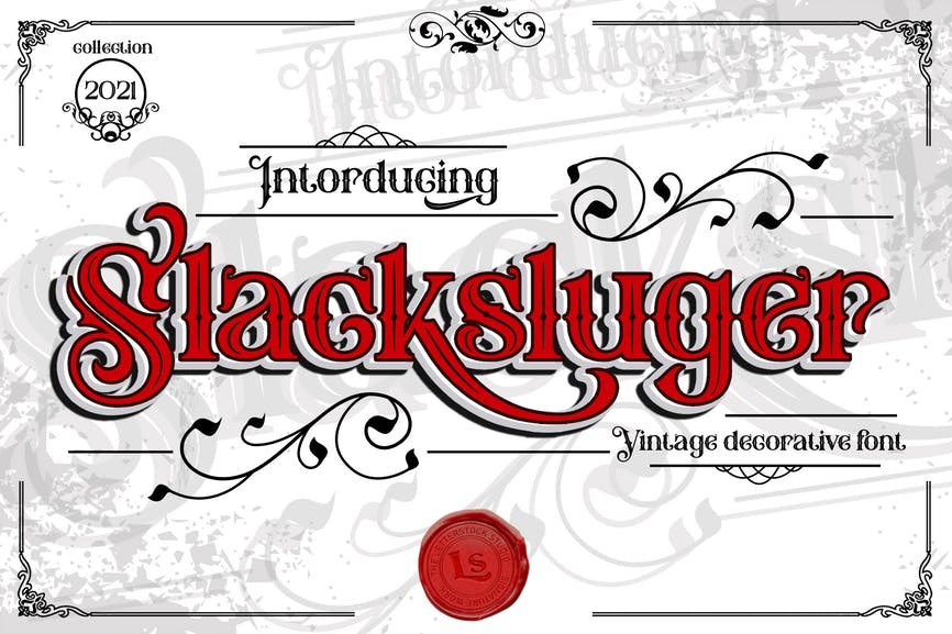 Slacksluger Font 1 Slacksluger Font