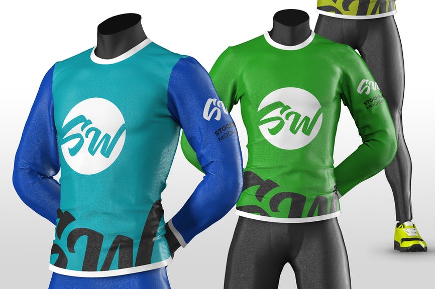 Longsleeve Mannequin Mockup 1 Longsleeve Mannequin Mockup