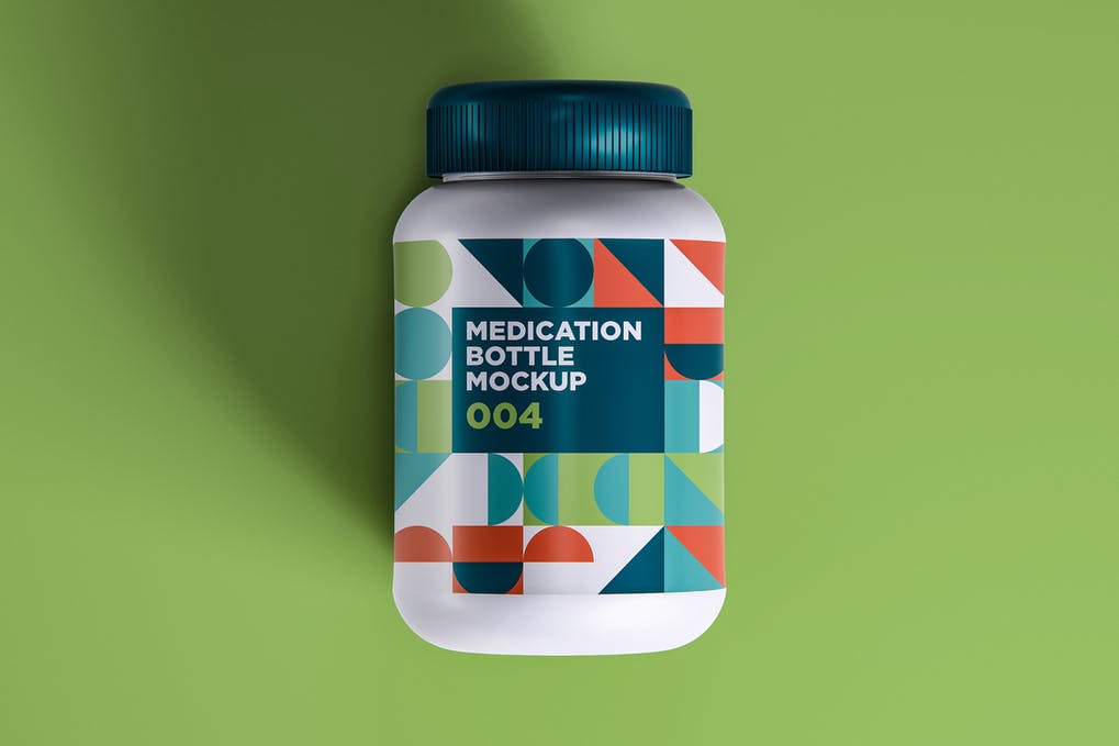 Medication Bottle Mockup 004 1 Medication Bottle Mockup 004