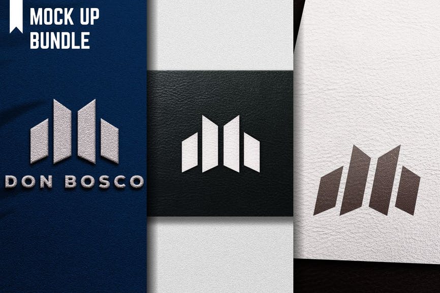 Luxury Logo Mockup Bundle 1 luxury logo mockup bundle