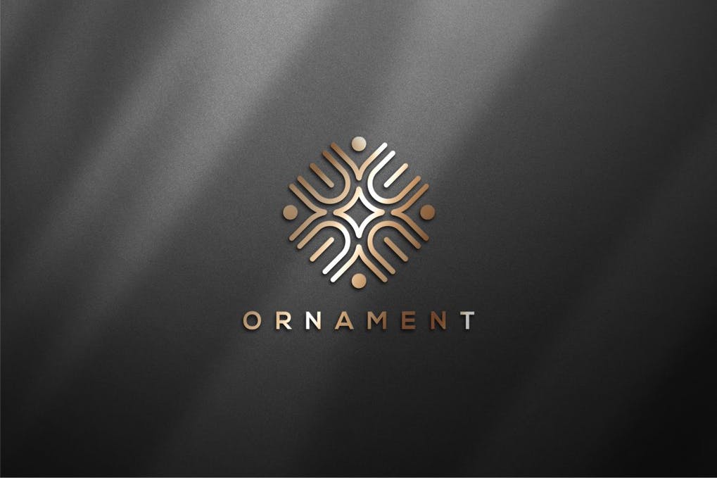 Luxury Gold Logo Mockup 1 luxury gold logo mockup