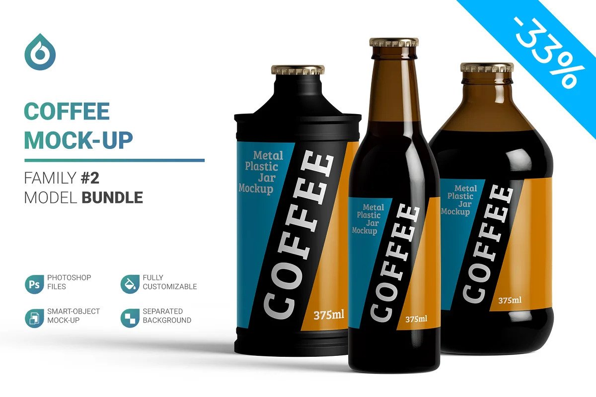 CreativeMarket - Coffee Jar Mockup 5750827 1 CreativeMarket - Coffee Jar Mockup 5750827
