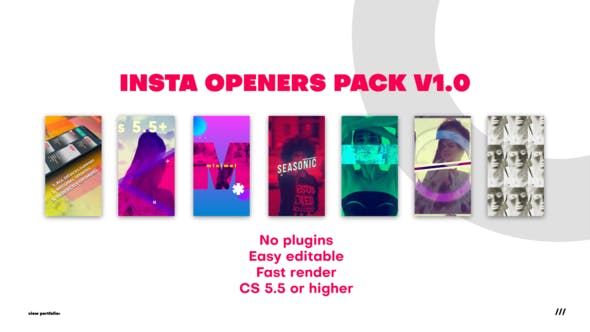 Videohive Insta Openers Pack 22959648 1 Videohive Insta Openers Pack 22959648