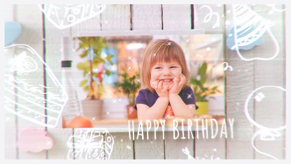 Videohive Happy Birthday Kids Photos 32959609 1 Videohive Happy Birthday Kids Photos 32959609