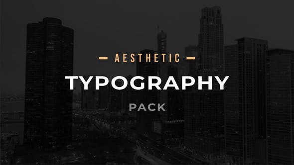 Videohive Aesthetic Typography Pack 33008355 1 Videohive Aesthetic Typography Pack 33008355