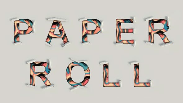Videohive Paper Cut Roll Up Text 24635186 1 Videohive Paper Cut Roll Up Text 24635186