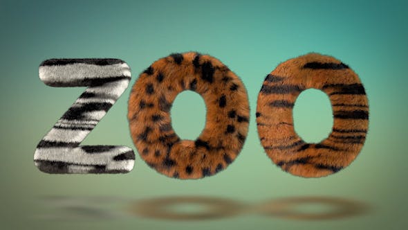 Videohive Hairy Zoo Text 16720729 1 Videohive Hairy Zoo Text 16720729